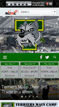 Mobile Screenshot of portageterriers.com